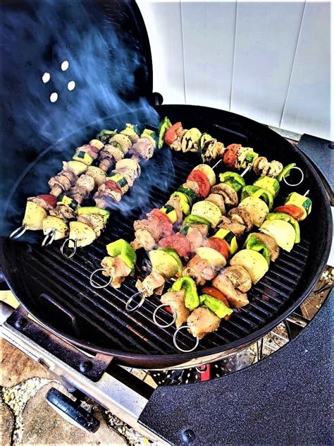 shish kabob charcoal grill.